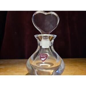 Orrefor 
Swedish perfume bottle